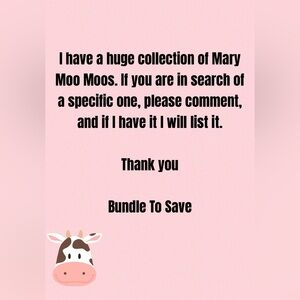 Enesco Mary Moo Moos